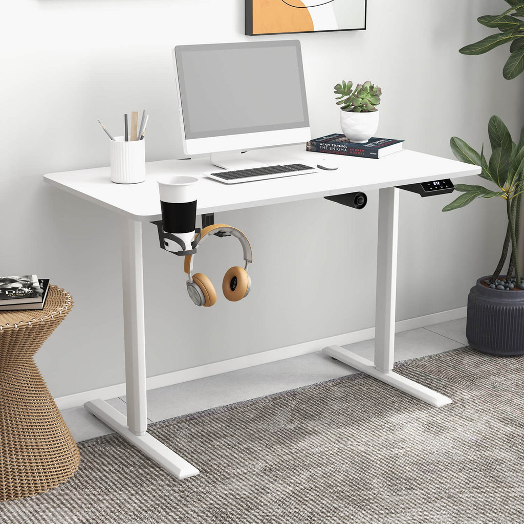 Adjustable Electrical Standing Desk by Homall - 43"/55"/63" Pc Workstation for Dwelling Workplace