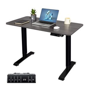 Homall Peak Adjustable Electrical Standing Desk, 43-Inch Workplace Desk